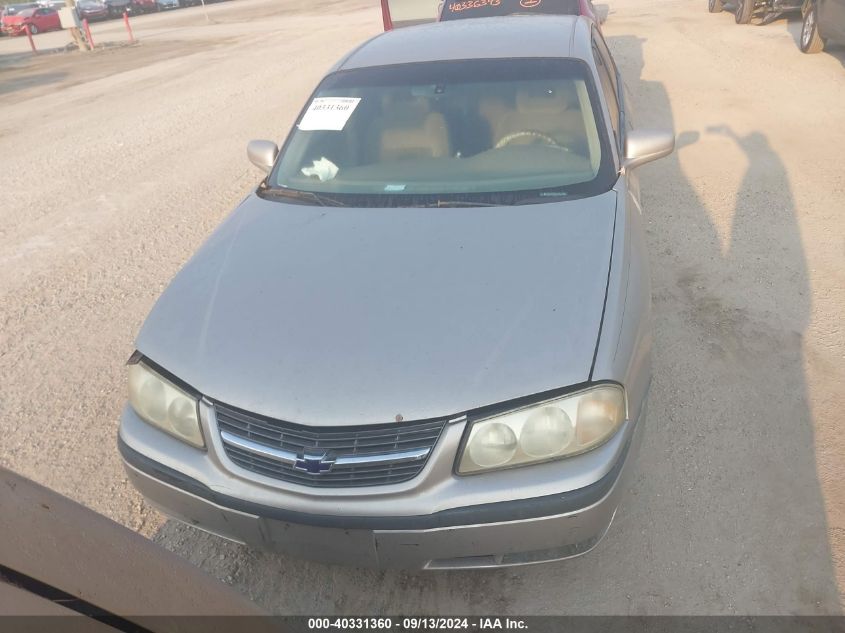 2002 Chevrolet Impala Ls VIN: 2G1WH55K829388283 Lot: 40331360