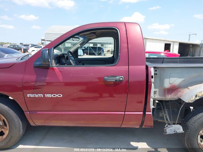 2002 Dodge Ram 1500 St VIN: 1D7HA16K32J204180 Lot: 40331378