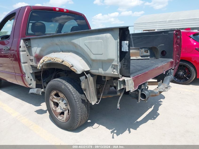 2002 Dodge Ram 1500 St VIN: 1D7HA16K32J204180 Lot: 40331378