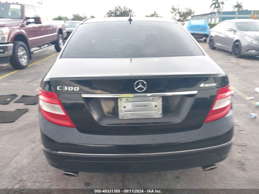 2010 Mercedes-Benz C 300 Luxury 4Matic/Sport 4Matic VIN: WDDGF8BB6AR097783 Lot: 40331385