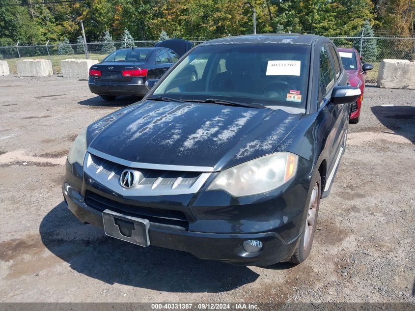 2007 Acura Rdx VIN: 5J8TB18237A025113 Lot: 40331387