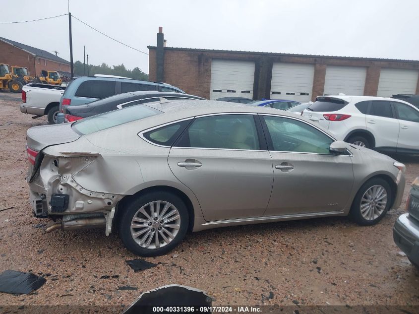 2013 Toyota Avalon Hybrid Limited VIN: 4T1BD1EB7DU005980 Lot: 40331396