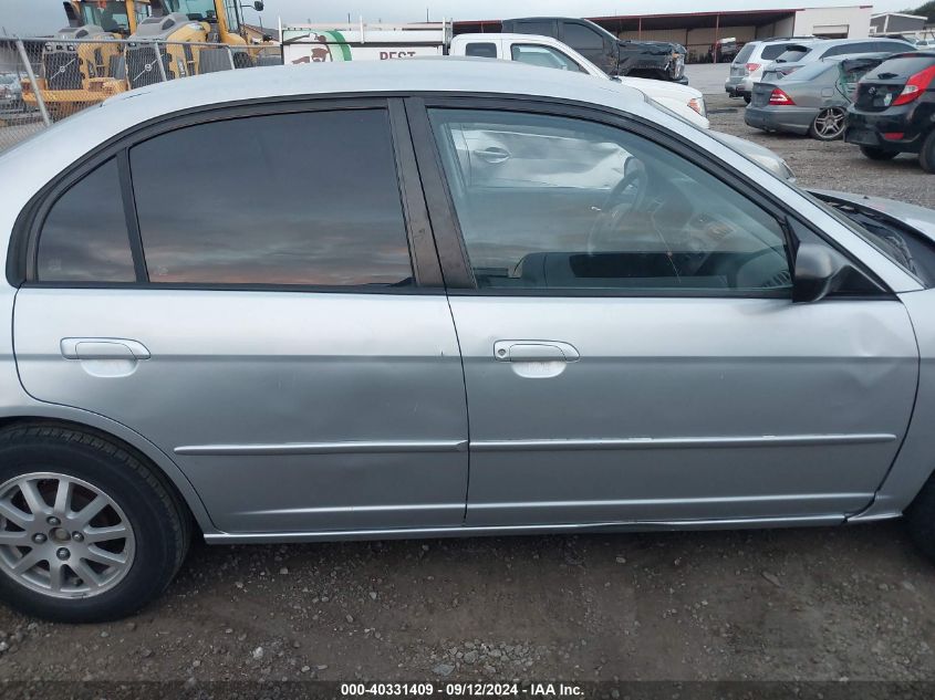 2003 Honda Civic Lx VIN: 2HGES16563H572121 Lot: 40331409