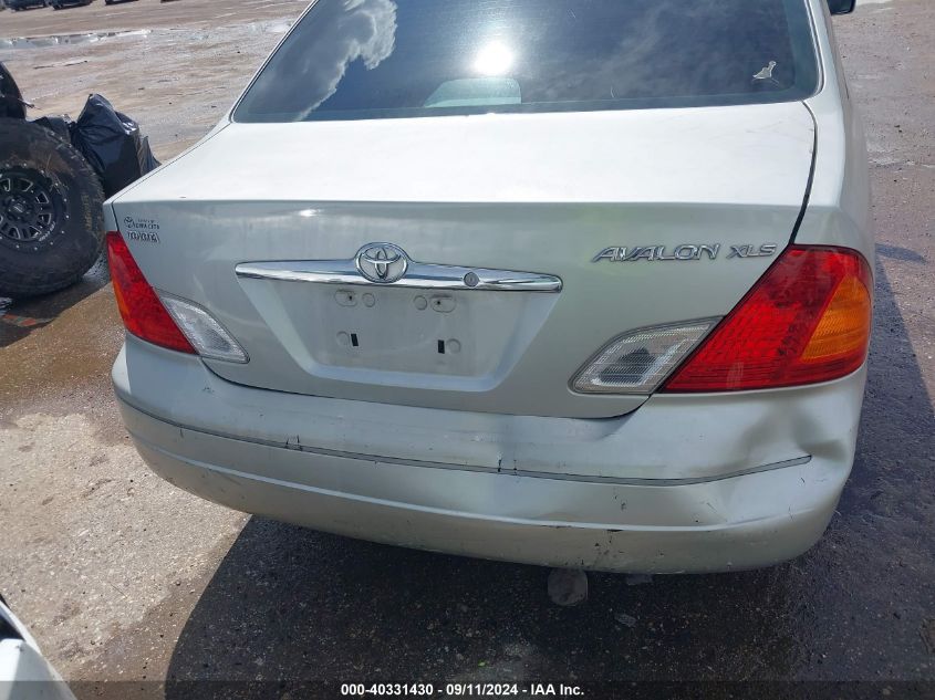 2001 Toyota Avalon Xls VIN: 4T1BF28B21U161075 Lot: 40331430