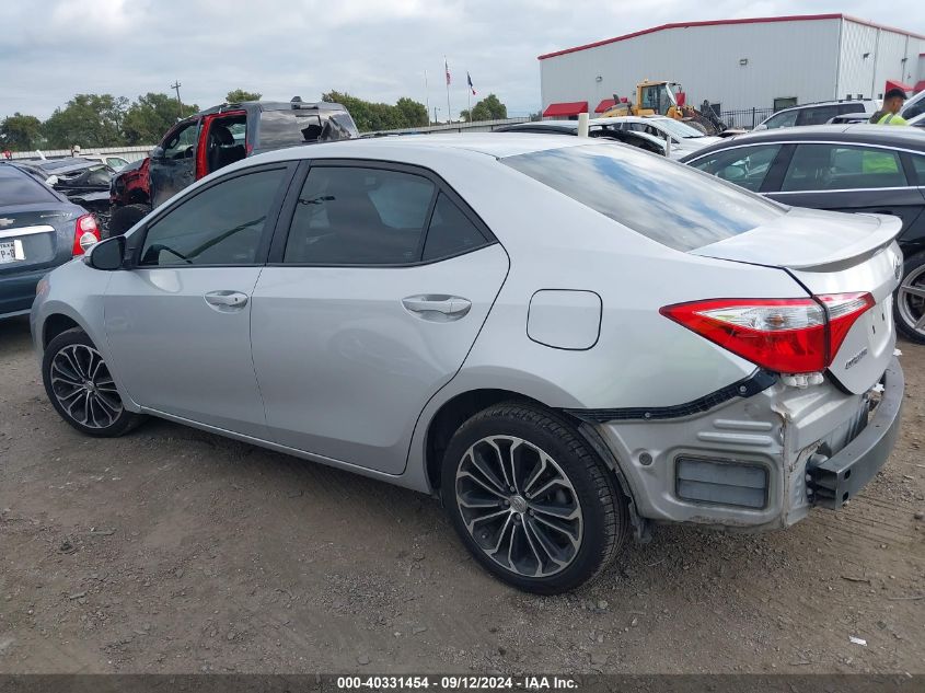 2016 Toyota Corolla L/Le/Le Pls/Prm/S/S Pls VIN: 5YFBURHE4GP522227 Lot: 40331454