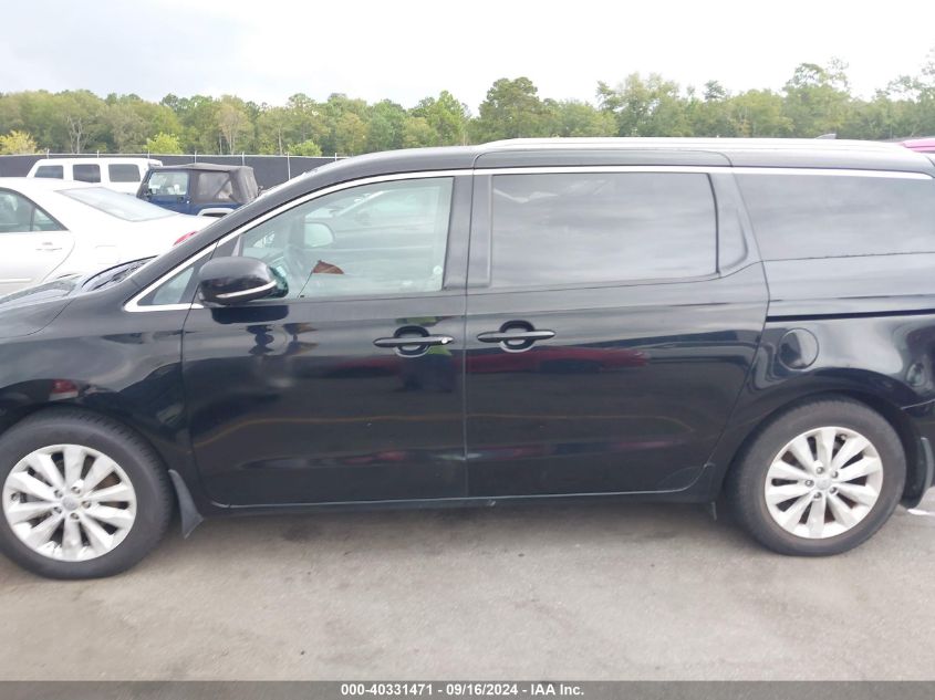 2015 Kia Sedona Ex VIN: KNDMC5C15F6052174 Lot: 40331471