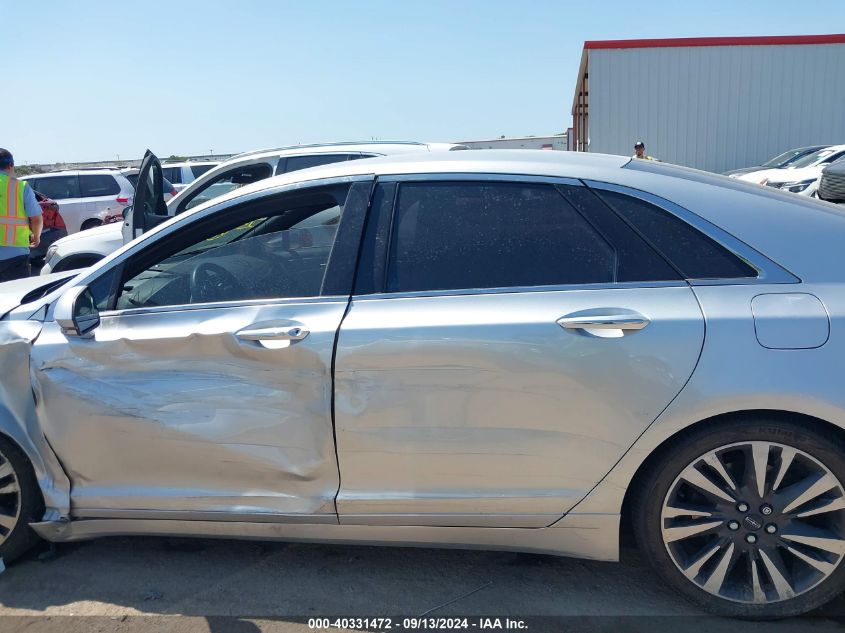 2017 Lincoln Mkz Reserve VIN: 3LN6L5E99HR646277 Lot: 40331472