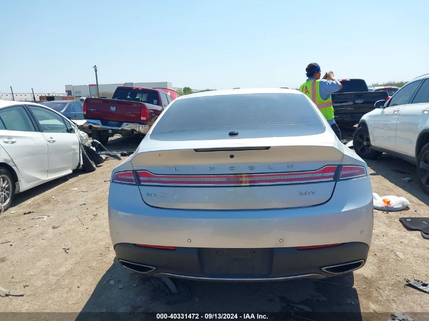 2017 Lincoln Mkz Reserve VIN: 3LN6L5E99HR646277 Lot: 40331472