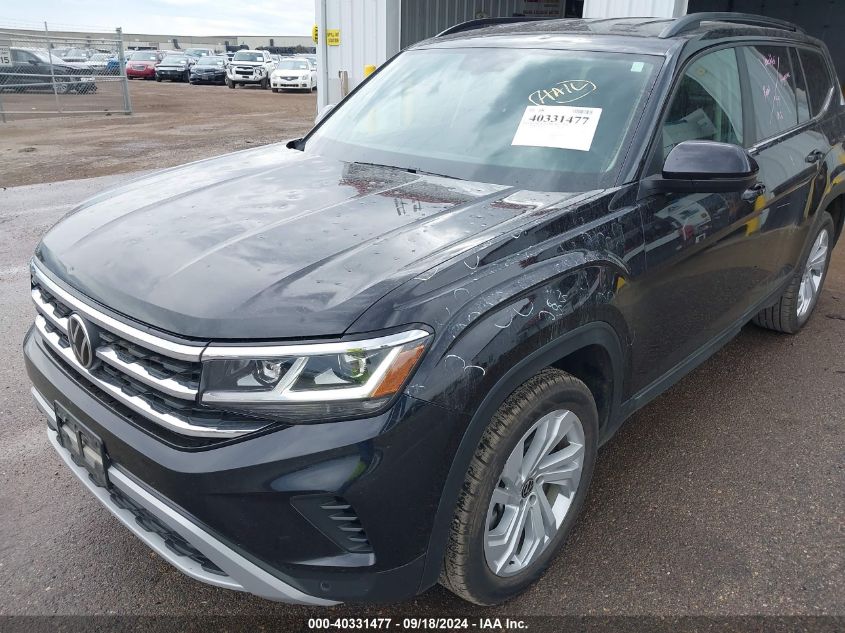 1V2HR2CA8NC518323 2022 Volkswagen Atlas 3.6L V6 Se W/Technology