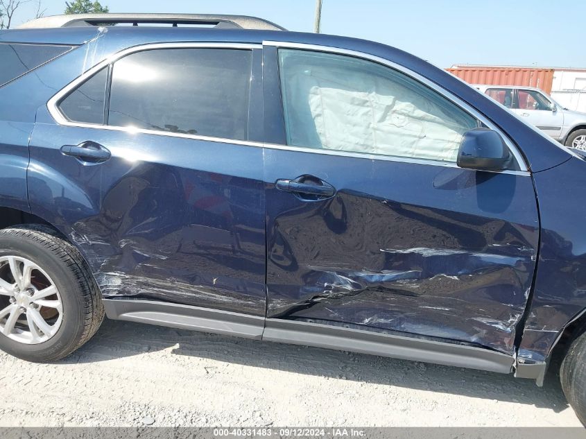 2016 Chevrolet Equinox Lt VIN: 2GNALCEK9G1168698 Lot: 40331483