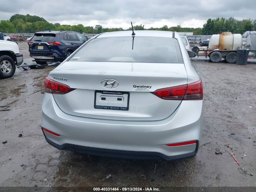 2019 Hyundai Accent Se/Sel VIN: 3KPC24A36KE059653 Lot: 40331484