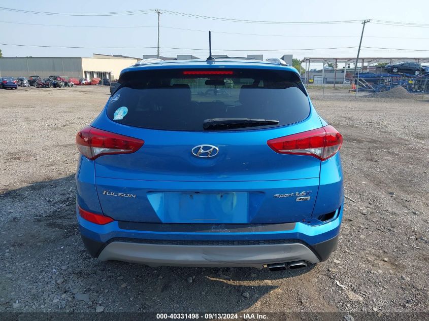 KM8J3CA22HU593003 2017 Hyundai Tucson Limited/Sport And Eco/Se