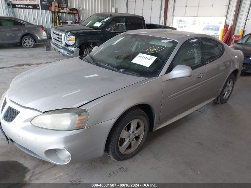 2007 Pontiac Grand Prix VIN: 2G2WP552771149733 Lot: 40331507