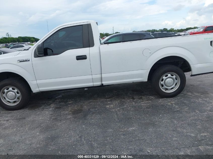 2018 Ford F-150 Xl VIN: 1FTMF1CBXJKC97660 Lot: 40331529