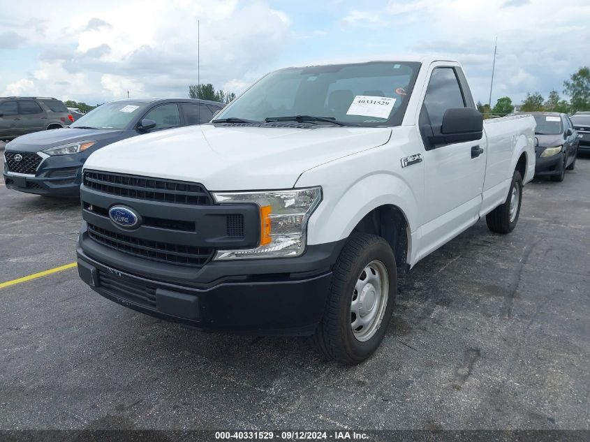 2018 Ford F-150 Xl VIN: 1FTMF1CBXJKC97660 Lot: 40331529