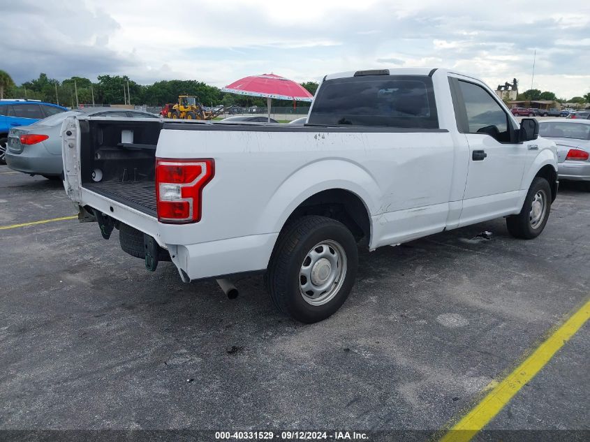 2018 Ford F-150 Xl VIN: 1FTMF1CBXJKC97660 Lot: 40331529