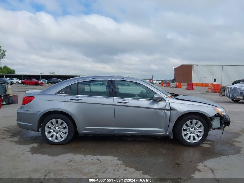 2014 Chrysler 200 Lx VIN: 1C3CCBAB8EN141428 Lot: 40331551