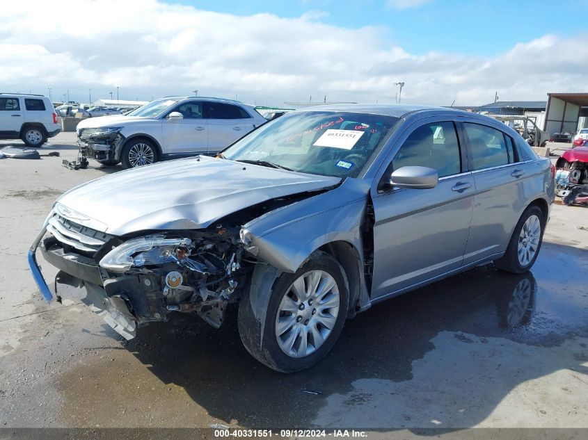 2014 Chrysler 200 Lx VIN: 1C3CCBAB8EN141428 Lot: 40331551