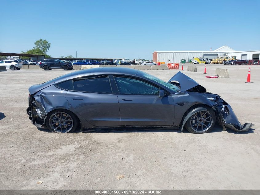 2023 Tesla Model 3 VIN: 5YJ3E1EA5PF582274 Lot: 40331560