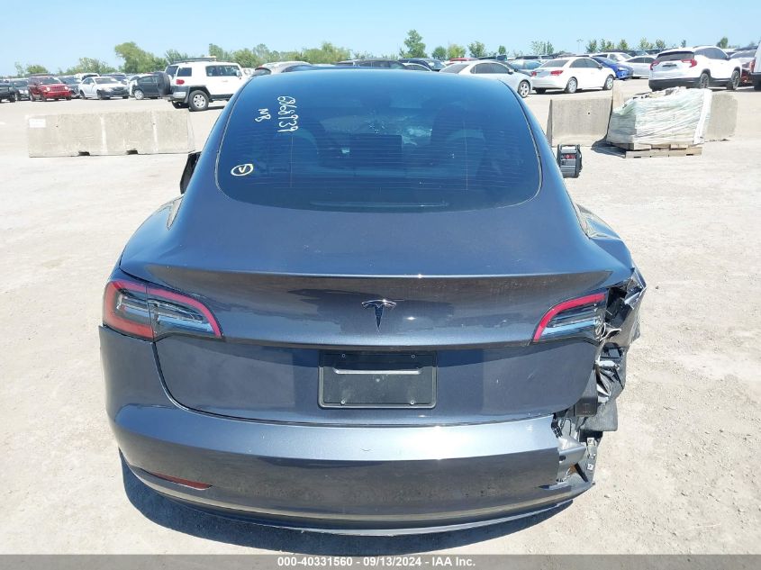 2023 TESLA MODEL 3 REAR-WHEEL DRIVE - 5YJ3E1EA5PF582274