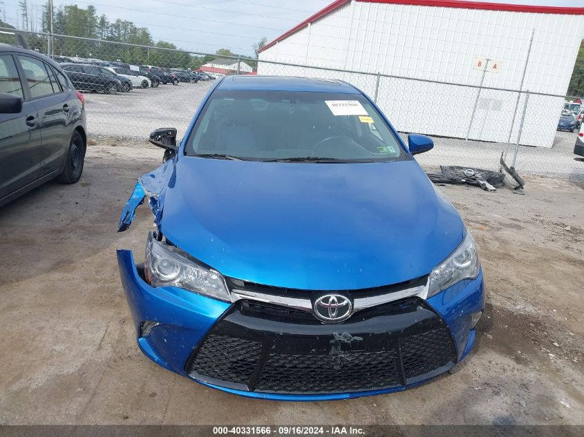 2016 Toyota Camry Se VIN: 4T1BF1FK1GU543233 Lot: 40331566