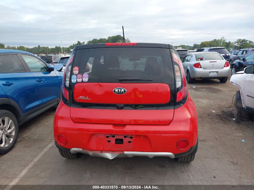 2017 Kia Soul + VIN: KNDJP3A55H7492006 Lot: 40331570