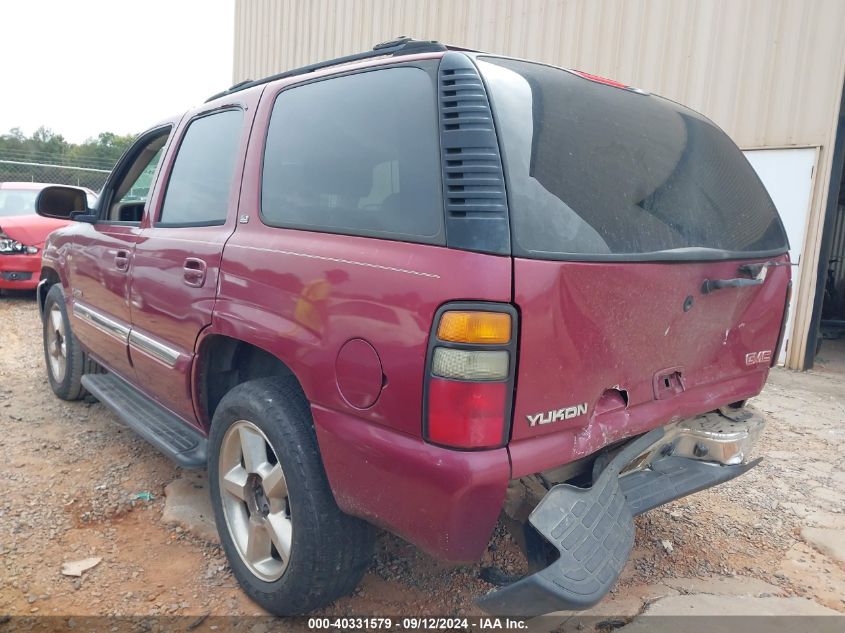 2005 GMC Yukon VIN: 1GKEC13T25R131026 Lot: 40331579