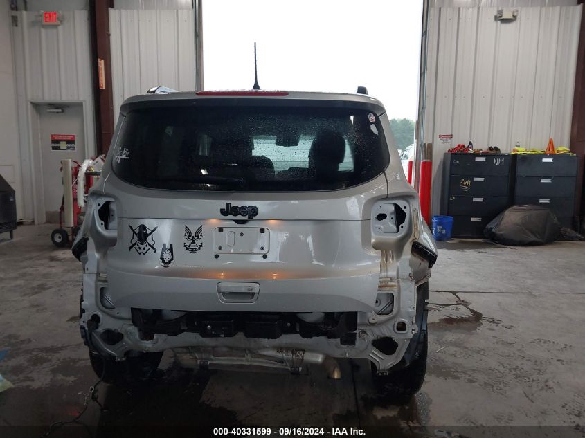 2019 Jeep Renegade Altitude Fwd VIN: ZACNJABB5KPK00437 Lot: 40331599