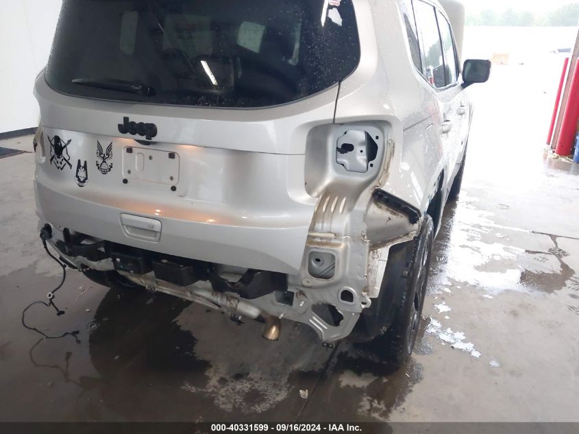 2019 Jeep Renegade Altitude Fwd VIN: ZACNJABB5KPK00437 Lot: 40331599