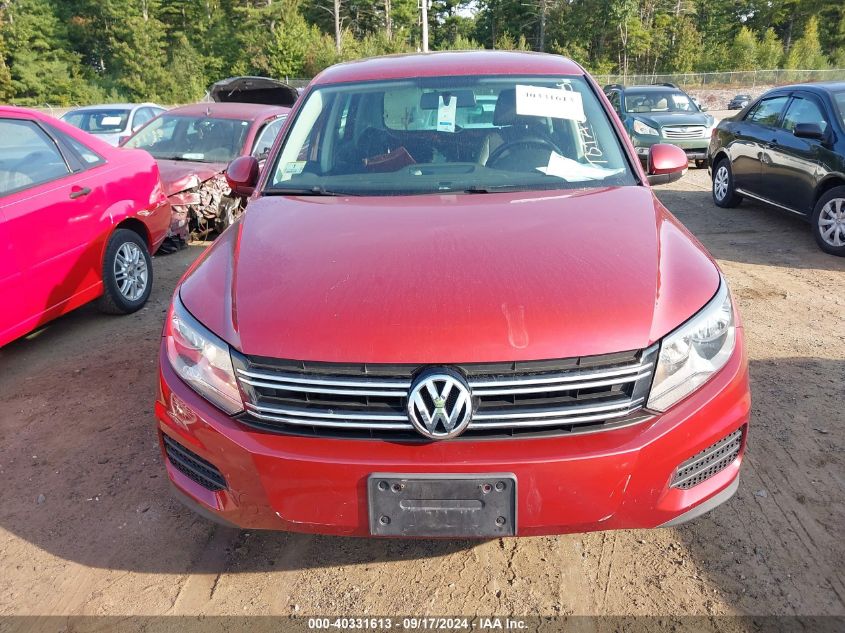 2014 Volkswagen Tiguan Se VIN: WVGAV3AXXEW118320 Lot: 40331613