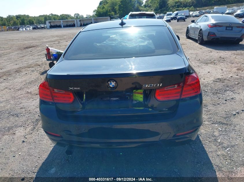 2013 BMW 320I xDrive VIN: WBA3C3C56DF979214 Lot: 40331617