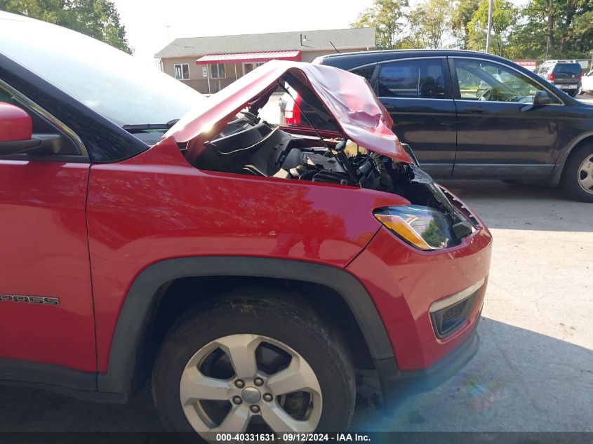 2018 Jeep Compass Latitude 4X4 VIN: 3C4NJDBB2JT114725 Lot: 40331631