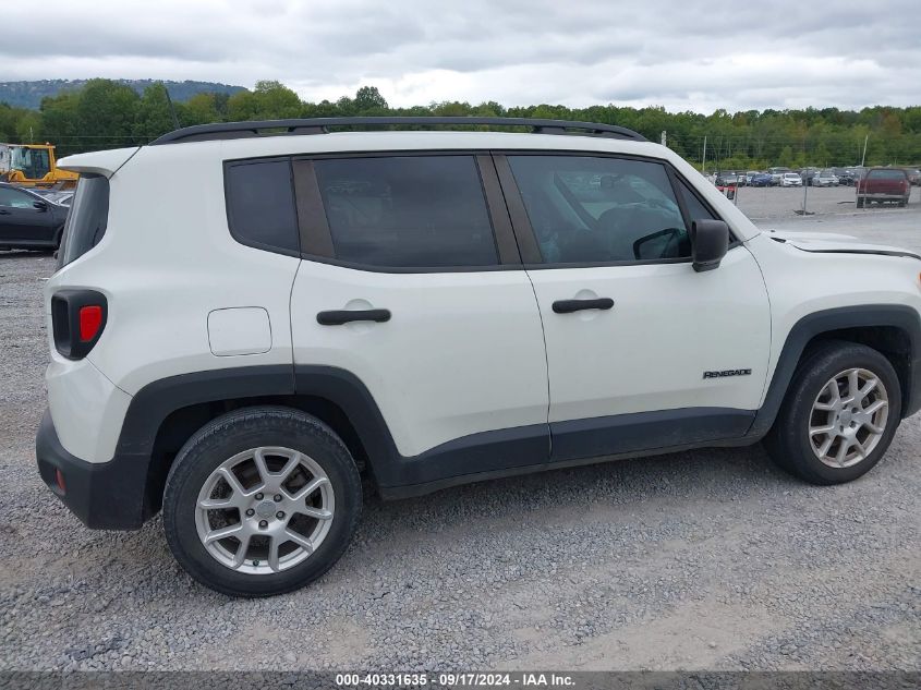 2020 Jeep Renegade Sport Fwd VIN: ZACNJAAB1LPL22862 Lot: 40331635