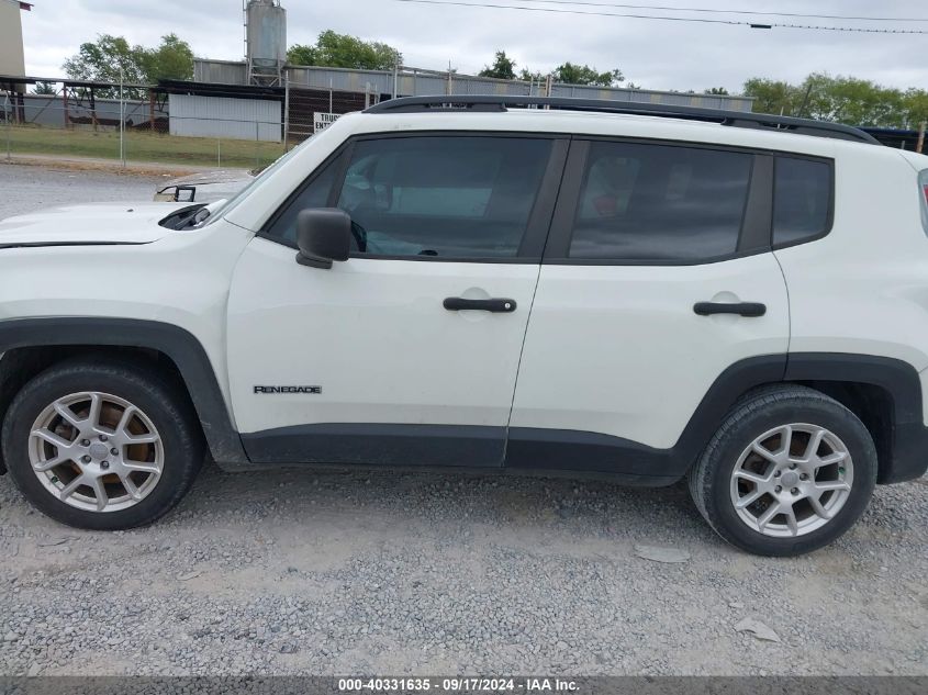 2020 Jeep Renegade Sport Fwd VIN: ZACNJAAB1LPL22862 Lot: 40331635