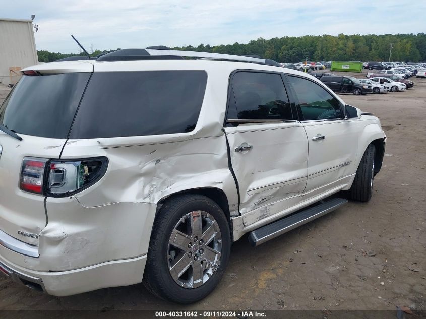 1GKKVTKDXEJ206489 2014 GMC Acadia Denali