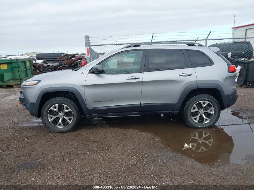 2015 Jeep Cherokee Trailhawk VIN: 1C4PJMBSXFW571213 Lot: 40331656