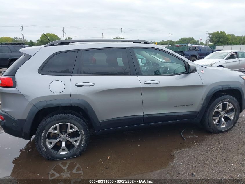 2015 Jeep Cherokee Trailhawk VIN: 1C4PJMBSXFW571213 Lot: 40331656