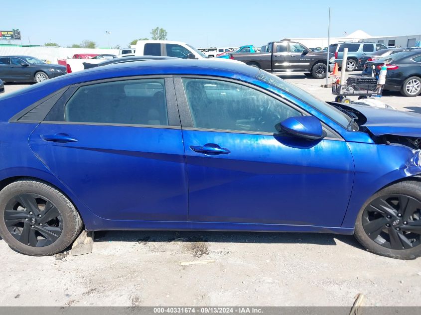VIN 5NPLS4AG6MH035953 2021 HYUNDAI ELANTRA SEL