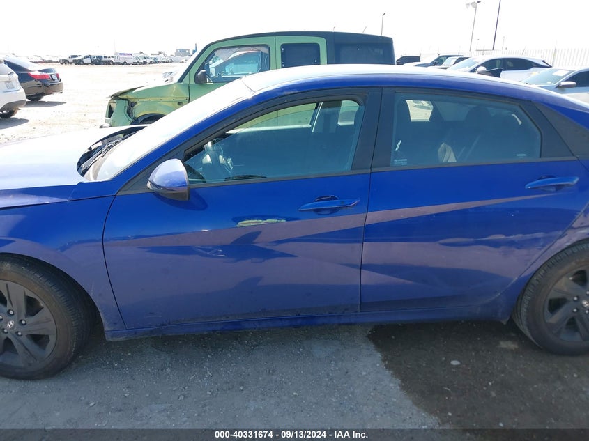 VIN 5NPLS4AG6MH035953 2021 HYUNDAI ELANTRA SEL