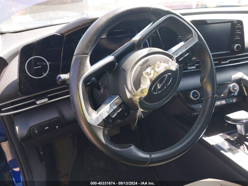 VIN 5NPLS4AG6MH035953 2021 HYUNDAI ELANTRA SEL