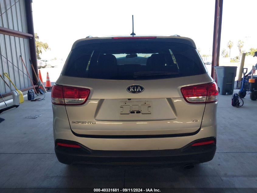 2018 Kia Sorento 3.3L Lx VIN: 5XYPGDA50JG413205 Lot: 40331681