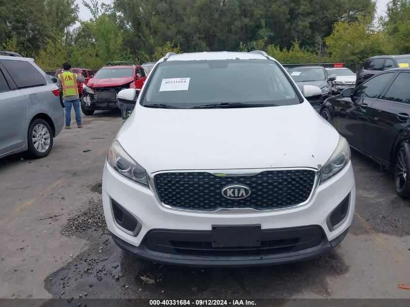 2016 KIA SORENTO 2.4L LX - 5XYPG4A37GG031700