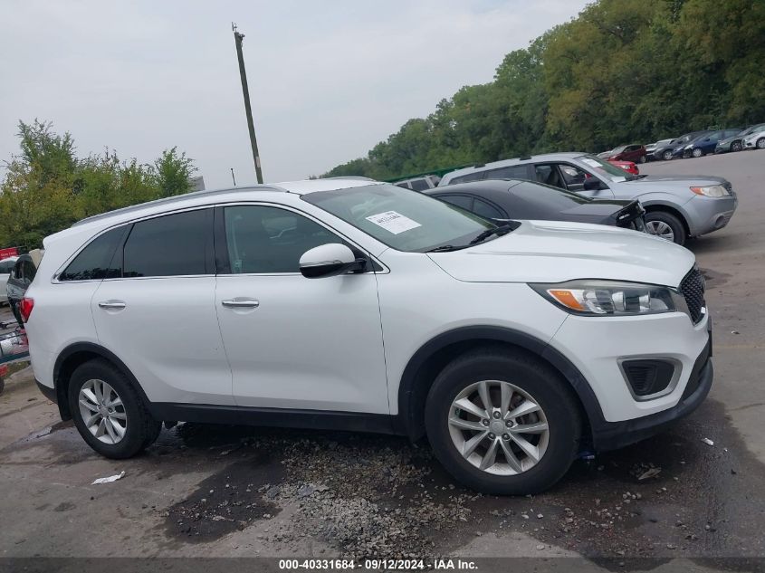 2016 KIA SORENTO 2.4L LX - 5XYPG4A37GG031700