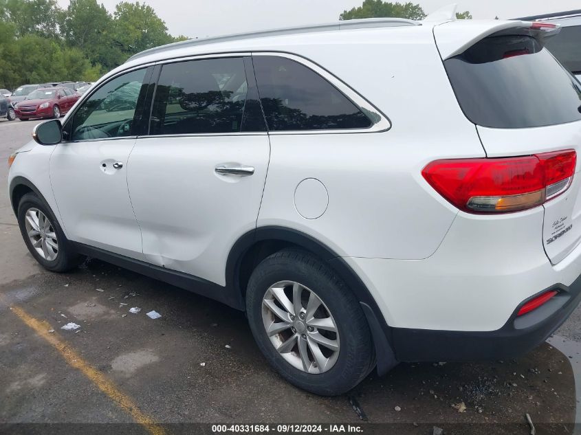 2016 KIA SORENTO 2.4L LX - 5XYPG4A37GG031700