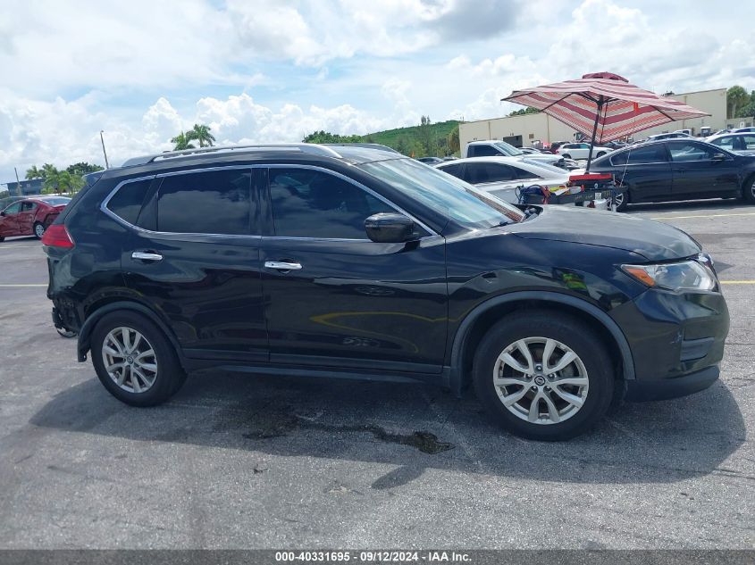 2017 Nissan Rogue Sv VIN: JN8AT2MTXHW131798 Lot: 40331695