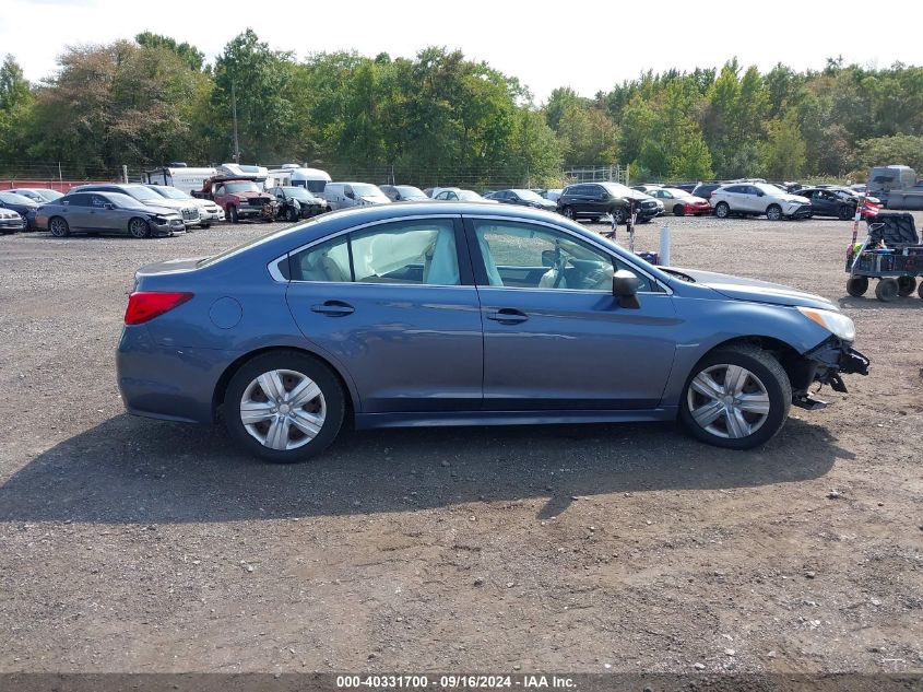 2017 Subaru Legacy 2.5I VIN: 4S3BNAA68H3022213 Lot: 40331700