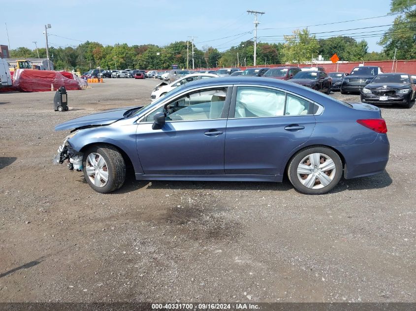 2017 Subaru Legacy 2.5I VIN: 4S3BNAA68H3022213 Lot: 40331700