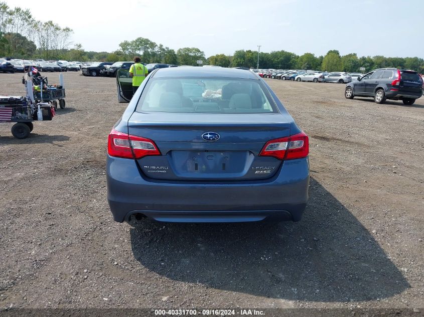 2017 Subaru Legacy 2.5I VIN: 4S3BNAA68H3022213 Lot: 40331700