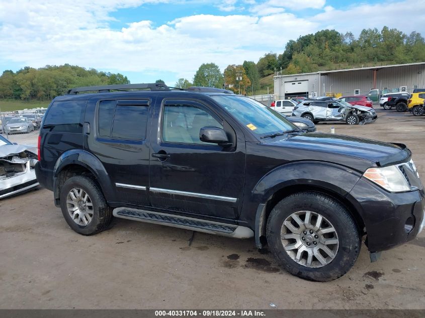 2012 Nissan Pathfinder Le VIN: 5N1AR1NB9CC619740 Lot: 40331704