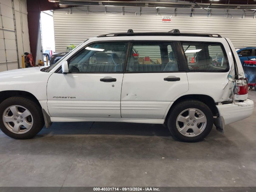 2001 Subaru Forester S VIN: JF1SF65621G739666 Lot: 40331714